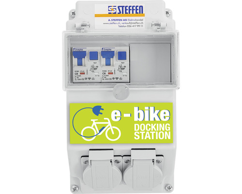 E-Bike Ladestation Steffen für E-Bike und E-Scooter 2 x T13 230 V 1380 W-0