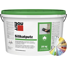 Baumit Silikatputz Fassadenputz mit Kratzputzstruktur 2 mm farbig 25 kg-thumb-0