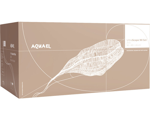 Emballage de l''aquarium Aquael UltraScape 90 Set