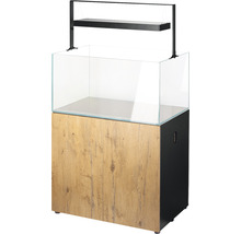 Aquariumkombination mit Schrank und Beleuchtung