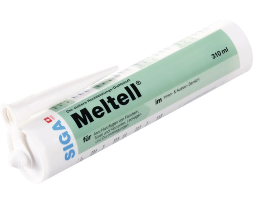Mastic d''étanchéité SIGA Meltell, 310 ml, pour l''intérieur et l''extérieur