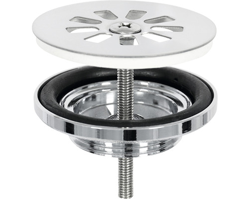 Spülenablaufgarnitur mit Sieb