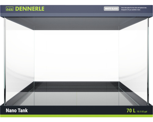 Aquarium DENNERLE Scapers Tank Weissglas 70 l mit Schaumstoffunterlage 50 x 39 x 36 cm-0
