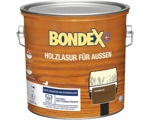 Lasure pour bois d''extérieur dans un seau métallique