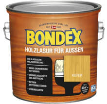 Lasure pour bois extérieur de Bondex en seau métallique