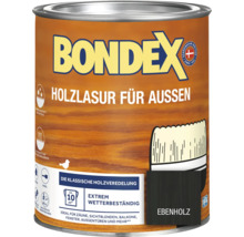 Bondex Holzlasur für Aussen Ebenholz Dose