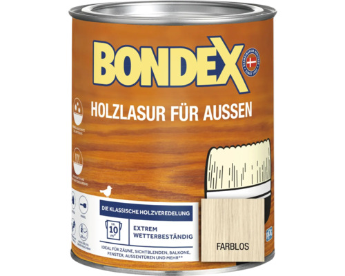 BONDEX Holzlasur farblos 750 ml
