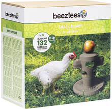 Hühner Snackturm beeztees Grau 30 x 30 x 32,5 cm recycelter Kunststoff-thumb-1