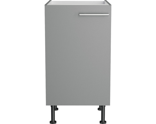 Meuble bas avec poignée et pieds