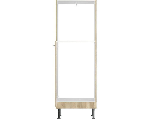 Meuble de cuisine avec pieds réglables