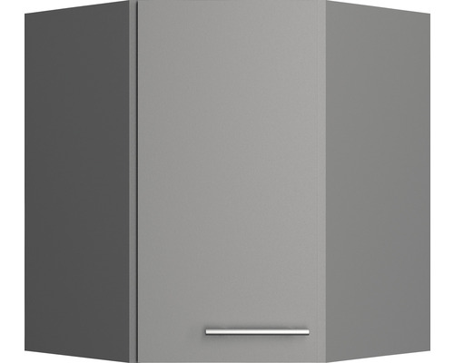 Élément haut d''angle gris avec poignée