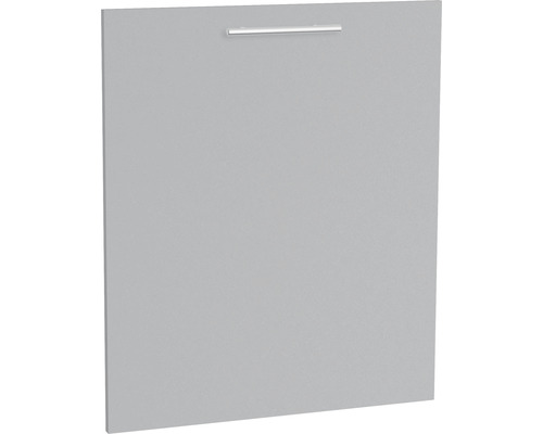 Cache de lave-vaisselle Optifit pour lave-vaisselle entièrement encastré Mats825 lxpxh 59,6x1,6x70 cm gris basalte mat démonté