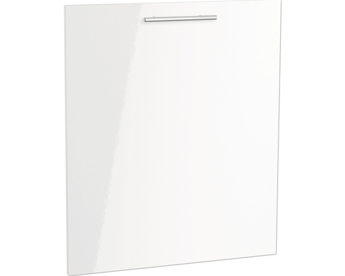 Cache de lave-vaisselle Optifit pour lave-vaisselle entièrement encastré Rurik986 lxpxh 59,6x1,6x70 cm blanc brillant démonté