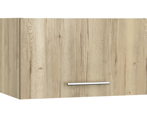 Armoire suspendue à trappe Optifit Erik290 lxpxh 60 x 34,9 x 35,2 cm chêne sauvage mat structuré démontée