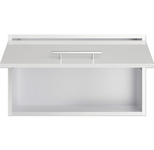 Weisser Hängeschrank mit Griff