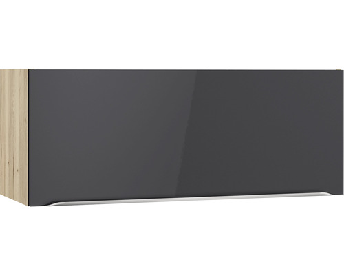 Armoire suspendue à trappe Optifit OPTIkomfort Linus984 lxpxh 90x34.9x35.2 cm anthracite/chêne sauvage Armoire suspendue à trappe Optifit OPTIkomfort Linus984 lxpxh 90x34.9x35.2 cm anthracite/chêne sauvage