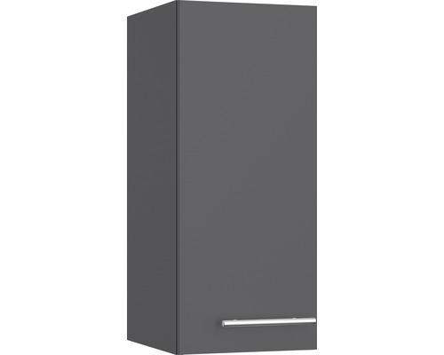 Hängeschrank Optifit Ingvar420 BxTxH 30 x 34,9 x 70,4 cm Frontfarbe anthrazit matt Korpusfarbe grau