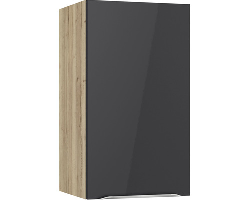 Hängeschrank Optifit OPTIkomfort Linus984 BxTxH 40x34.9x70.4 cm anthrazit/wildeiche