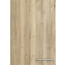 Façade d''armoire de cuisine en bois avec poignée