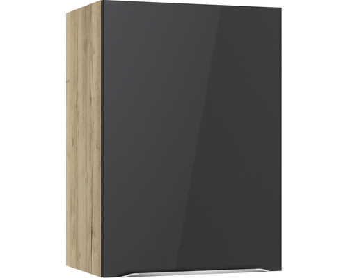 Hängeschrank Optifit OPTIkomfort Linus984 BxTxH 50x34.9x70.4 cm anthrazit/wildeiche