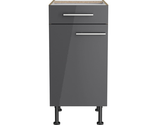 Meuble bas avec tiroir et porte pour salle de bains