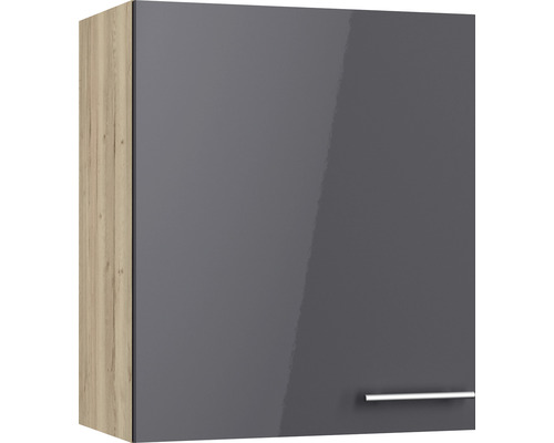 Armoire suspendue Optifit Jonte984 lxpxh 60x34,9x70,4 cm anthracite brillant démontée tirant réversible (montage à gauche ou à droite) Armoire suspendue Optifit Jonte984 lxpxh 60x34,9x70,4 cm anthracite brillant démontée tirant réversible (montage à gauche ou à droite)