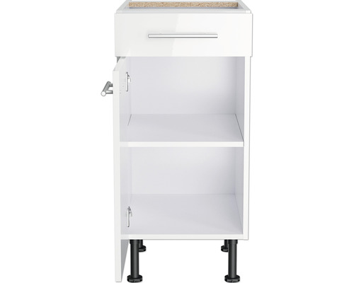 Unterschrank mit Schublade und offenem Fach