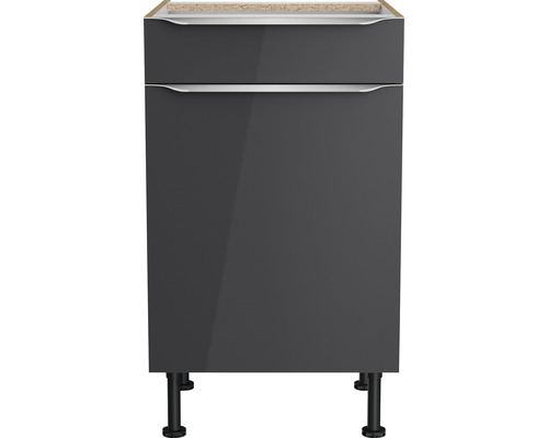 Meuble bas avec tiroir et porte pour mobilier de cuisine