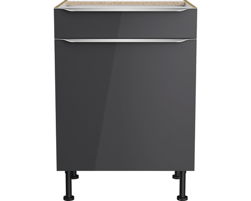 Meuble bas avec tiroir et pieds