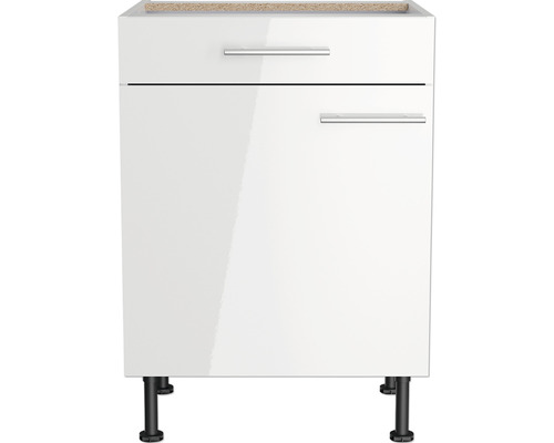 Waschtischunterschrank mit Schublade und Tür