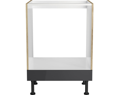 Meuble bas de cuisine avec pieds