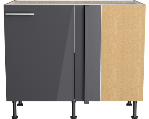 Meuble bas avec deux portes et pieds