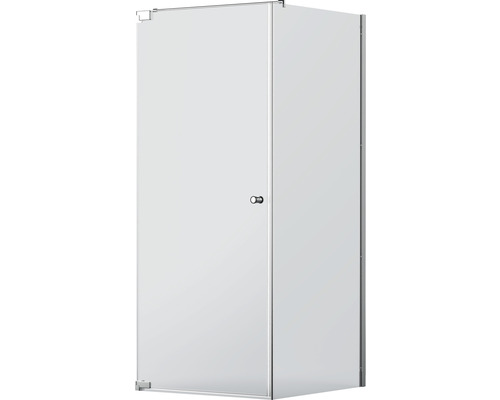 Duschkabine mit Tür aus Glas