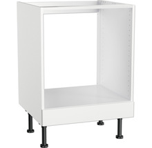 Küchenunterschrank mit schwarzen Füßen