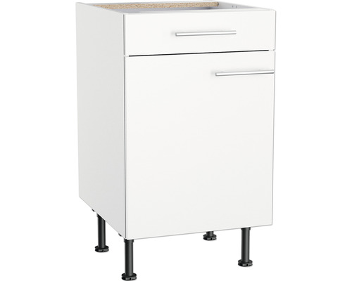 Meuble bas de cuisine avec tiroir et porte