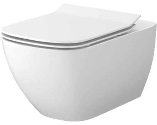 Spülrandloses Wand-WC-Set Cersanit Virgo weiss S701427