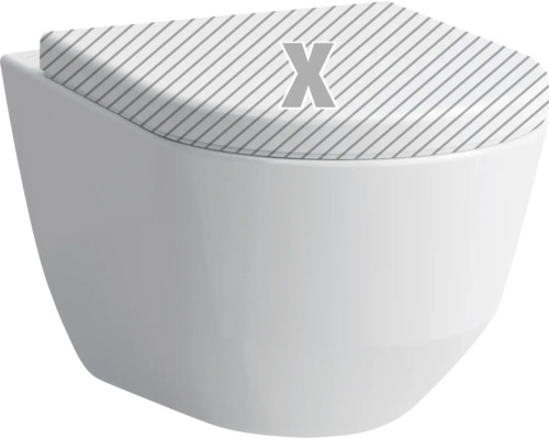 WC suspendu à fond creux en céramique sanitaire