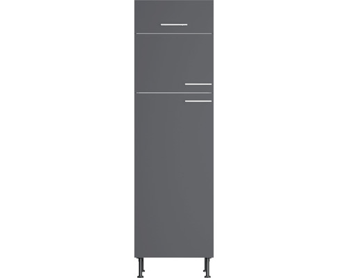 Hochschrank mit Schublade und Füssen