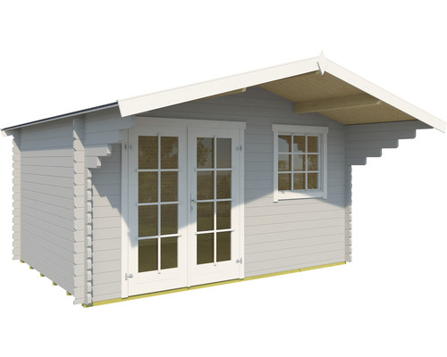 Abri de jardin avec porte double et fenêtre