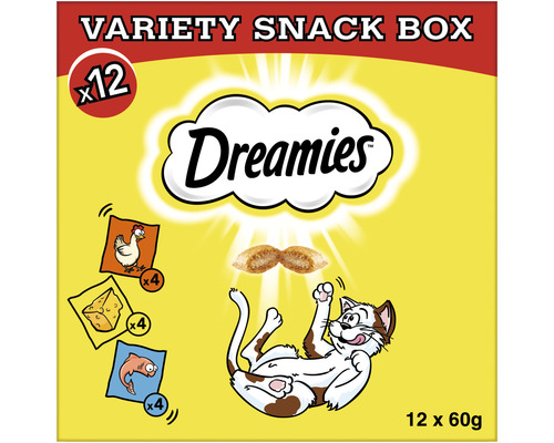 Dreamies Varietätenbox 12x60 g