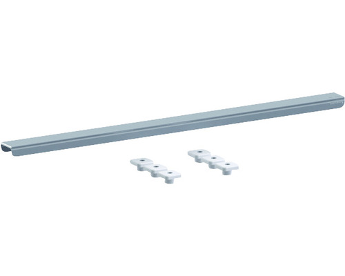 Recouvrement swissporBOARD Doccia Linea Design acier inoxydable mat brossé 800 mm