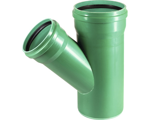 KG2000-EA Einfachabzweig 45° für SN10/SN16 DN 400/315 mm Abwasserrohr Y-Stück für Sanitärinstallationen