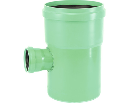 KG2000-EA Einfachabzweig 87° für SN10/SN16 DN 400/160 mm Kunststoff Abwasserrohr Abzweigstück