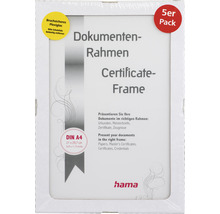 Dokumentenrahmen für Urkunden im Fünferpack