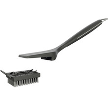 Grillbürste mit Spatel zum Reinigen des Grillrosts