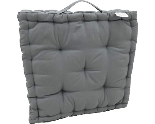 Coussin d''assise gris avec poignée
