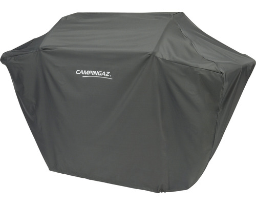Logo Campingaz sur une housse de barbecue