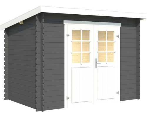 Abri de jardin en bois avec porte double
