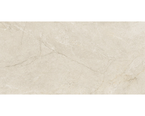 Feinsteinzeug Wand- und Bodenfliese Wells cream poliert 60x120x1.05 cm Feinsteinzeug Wand- und Bodenfliese Wells cream poliert 60x120x1.05 cm