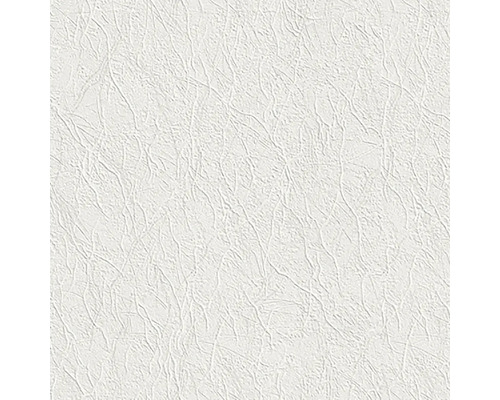 Papier peint intissé 501001 uni effet brillant blanc